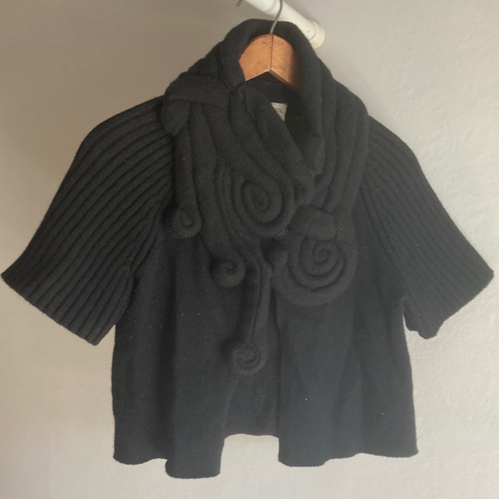 Anthro Moth Statement Sweater